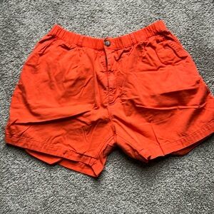 Men’s XL orange Chubbies shorts